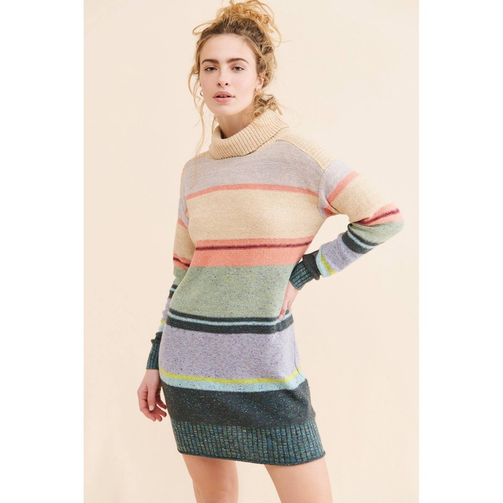 Daily Practice by Anthropologie Keep it Cool Open Back Sweater Dress XS